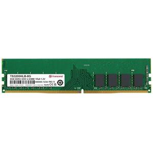 Transcend DIMM DDR4 8GB 3200MHz 1Rx8 1Gx8 CL22 1.2V; TS3200HLB-8G