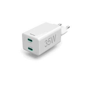 Hama rychlá USB nabíječka, 2x USB-C PD/QC, 35 W; 201694