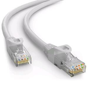 Kabel C-TECH patchcord Cat6e, UTP, šedý, 3m; CB-PP6-3