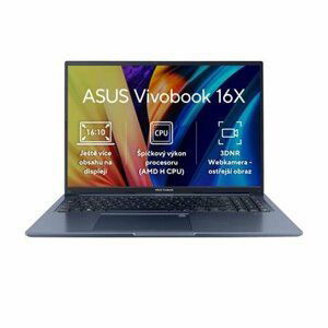 Asus Vivobook 16X R7-5800H/16GB/1TB SSD/16" WUXGA/W11H/Modrá; M1603QA-MB321W