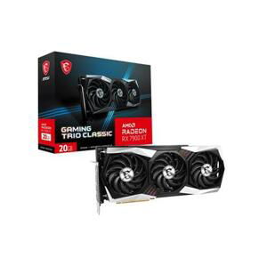 MSI VGA AMD Radeon RX 7900 XT GAMING TRIO CLASSIC 20G, RX 7900 XT, 20GB GDDR6, 3xDP, 1xHDMI; RX 7900 XT GAMING TRIO CLASSIC 20G