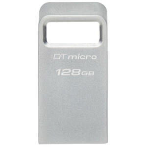 Kingston Flash Disk 128GB DataTraveler Micro 200MB/s Metal USB 3.2 Gen 1; DTMC3G2/128GB