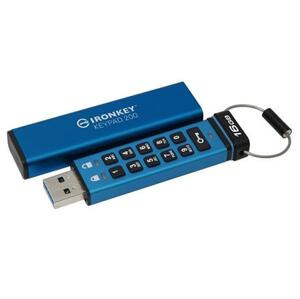 Kingston Flash Disk IronKey 16GB Keypad 200 encrypted USB flash drive; IKKP200/16GB