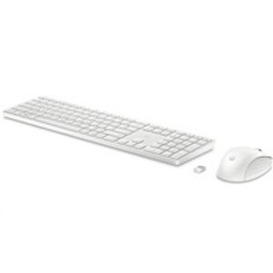 HP 650 Wireless Keyboard & Mouse- CZ klávesnice a myš, bílá; 4R016AA#AKB