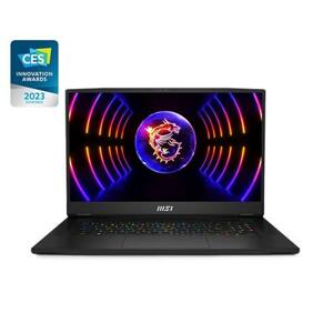 MSI GT77 Titan HX 13VH i9-13980HX 17,3" 4K 64GB 2TB SSD RTX 4080 W11H Black 2R; Titan GT77HX 13VH-091CZ