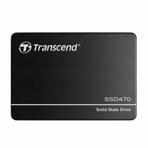 Transcend SSD470K 2TB Industrial (3K P E) SSD disk 2.5" SATA3, 3D TLC, Aluminium case, 560MB s R, 520 MB W, černý; TS2TSSD470K