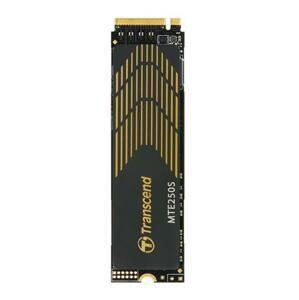 Transcend MTE250S 4TB SSD disk M.2 2280, PCIe Gen4 x4 NVMe 1.4 (3D TLC), graphene heatsink, 7100MB s R, 6500MB s W; TS4TMTE250S