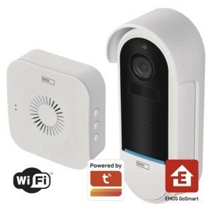 GoSmart Domovní bezdrátový bateriový videozvonek IP-15S s Wi-Fi; H4032