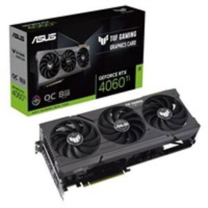 Asus VGA NVIDIA GeForce TUF GAMING RTX 4060 Ti 8G OC, RTX 4060 Ti, 8GB GDDR6X, 3xDP, 1xHDMI; 90YV0J50-M0NA00