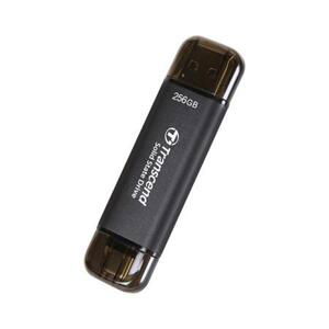 Transcend ESD310C 256GB, External SSD, USB 10Gbps, Type C A; TS256GESD310C