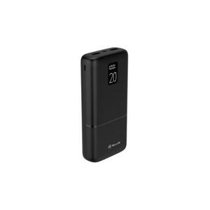 Tellur PD202 Boost Pro 20000mAh Powerbank 2xQC3.0 22.5W + PD 20W, LCD display, černá; TLL158351