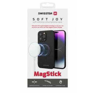 Swissten pouzdro Soft Joy MagStick iPhone XS/X black; 35500116