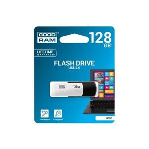 GoodRam Flash disk USB 2.0 128GB bílo-černý; 5908267921173