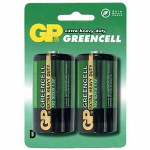 GP 13G Baterie GP Greencell R20 (D, velké mono). 2ks v blistru; 1012412000