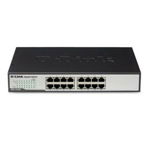 D-Link 16-Port Gigabit Switch, 16x 10/100/1000 Mbit; DGS-1016D/E