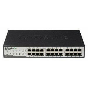 D-Link 24-Port Gigabit Switch, 24x 10/100/1000 Mbit; DGS-1024D/E