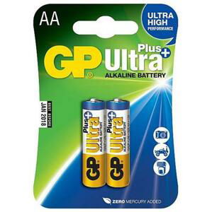 GP Alkalická baterie AA GP Ultra Plus (blistr 2ks) ; 1017212000