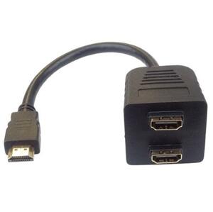 PremiumCord Adapter HDMI rozdvojka M - 2x F konektory; kphdma-6