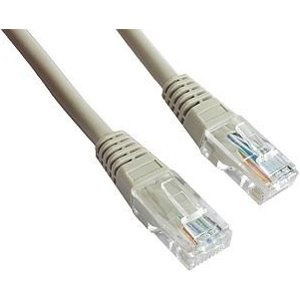 Gembird PP12-0.25M Patch kabel RJ45, cat. 5e, UTP, 0.25m, šedý; PP12-0.25M