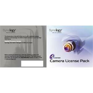 Synology Camera License Pack x 4pack; License Pack 4