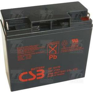 akumulátor CSB GP12170 (12V/17Ah); UPSCSB009