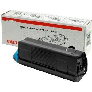 Černý toner do C801/821 (7 000 stránek); 44643004