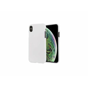 Ochranný kryt pro iPhone XS MAX - Mercury, Soft Feeling White
