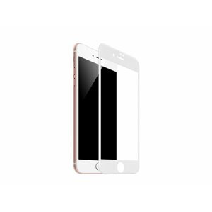 Tvrzené 3D sklo na iPhone 6 / 6s / 7 / 8  Bílé