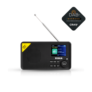TESLA Sound DAB65 - rádio s DAB+ certifikací | s poškozeným obalem