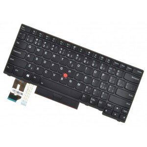 Kompatibilní Lenovo 01YP320 klávesnice na notebook CZ/SK černá, podsvícená