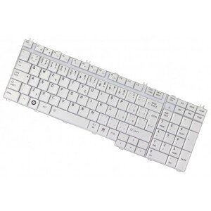 Toshiba kompatibilní 6037B0047813 klávesnice na notebook CZ/SK stříbrná