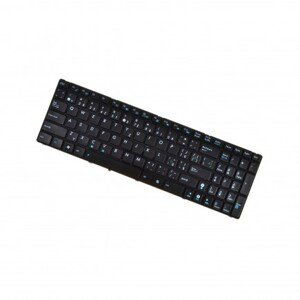 Kompatibilní Asus 9J.N0B82.00J klávesnice na notebook s rámečkem černá CZ/SK