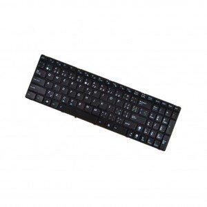 Kompatibilní Asus 9J.N0B82.30I klávesnice na notebook s rámečkem černá CZ/SK