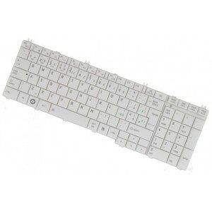 Toshiba SATELLITE C660D-11G klávesnice na notebook CZ/SK Bílá