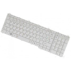 Toshiba SATELLITE C670-12U klávesnice na notebook CZ/SK Bílá