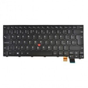 Lenovo 00PA460 klávesnice na notebook s rámečkem černá CZ/SK podsvícená