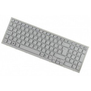 Sony Vaio VPCEB1J1E/WI klávesnice na notebook CZ/SK Bílá S rámečkem
