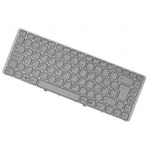 Sony kompatibilní 9J.N0U82.B01 klávesnice na notebook Stříbrný rámeček CZ/SK