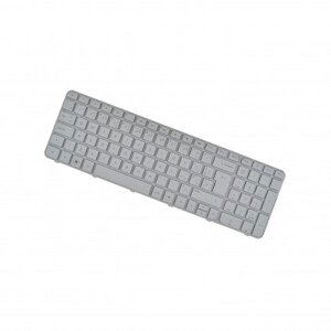 HP G6-2122HE klávesnice na notebook bílá, s rámečkem CZ/SK
