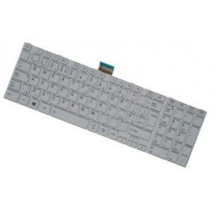 Kompatibilní NSK-TPBGC klávesnice na notebook, Bílá s rámečkem CZ/SK