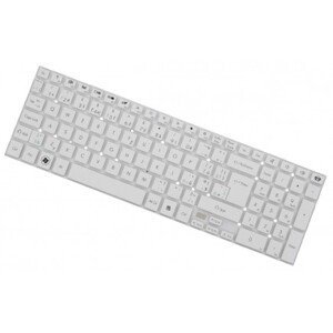 Gateway NV77H33U klávesnice na notebook CZ/SK Bílá Bez rámečku
