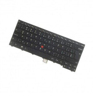 Lenovo kompatibilní 04Y2763 klávesnice na notebook černá CZ/SK trackpoint