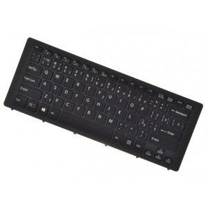 Sony Vaio kompatibilní MP-12Q23UK-920 klávesnice na notebook CZ/SK Černá, Podsvícená