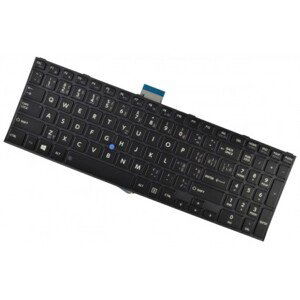 Toshiba Tecra Z50-C1550 klávesnice na notebook CZ/SK Černá s rámečkem, Podsvícená, Trackpoint
