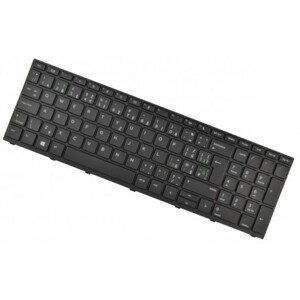 Kompatibilní 80E501HXUS klávesnice na notebook s rámečkem černá CZ/SK