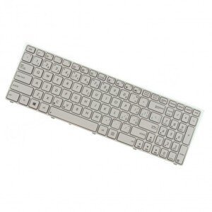 ASUS kompatibilní 04GNYI1KUS00-1 klávesnice na notebook bílá, s rámečkem CZ/SK