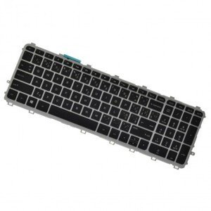 HP Envy 15-J005AX klávesnice na notebook CZ/SK Stříbrná, Podsvícená