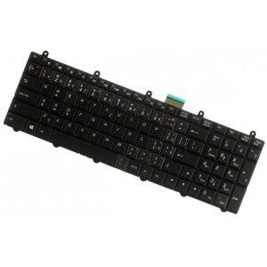 MSI GE60 klávesnice na notebook CZ/SK Černá, Podsvícená