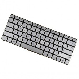 HP Spectre x360 13-4109NA klávesnice na notebook CZ/SK Stříbrná, Bez rámečku, Podsvícená