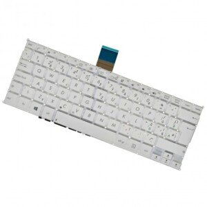 Asus R201E klávesnice na notebook CZ/SK Bílá Bez rámečku